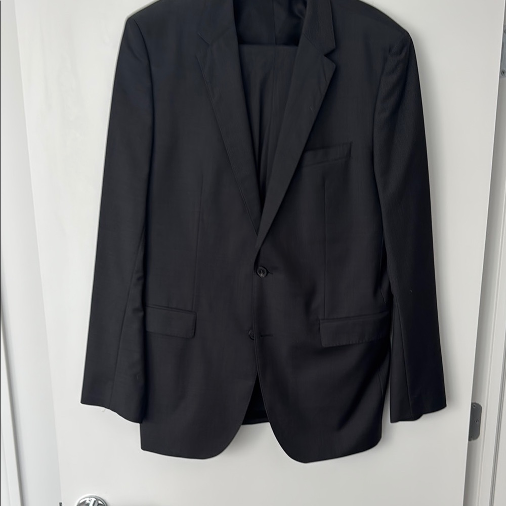Charcoal Slim Fit Suit - Boss
